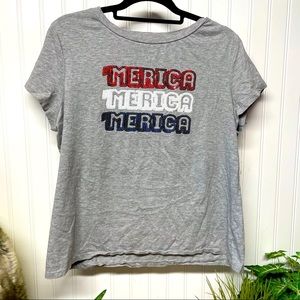 Merica Bling T-Shirt Size 1X